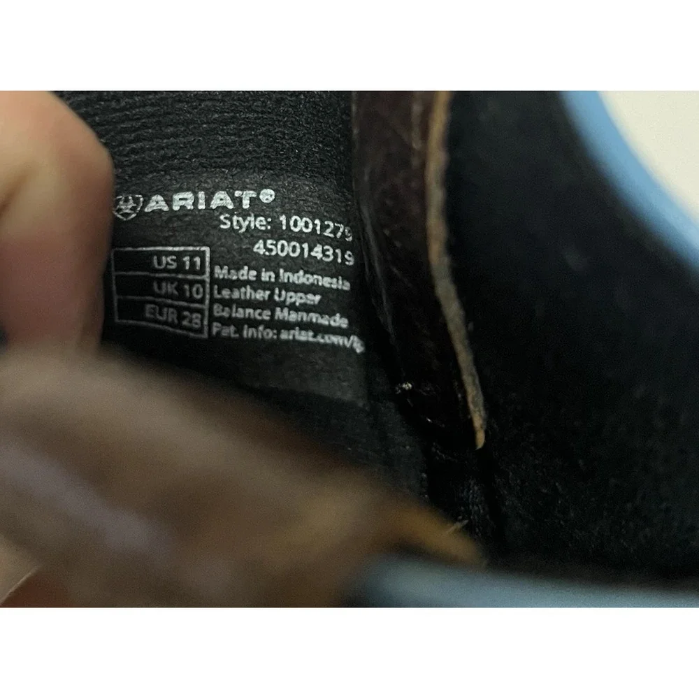 Ariat Kids' Brown Western Boot Kids Size 11 1001275